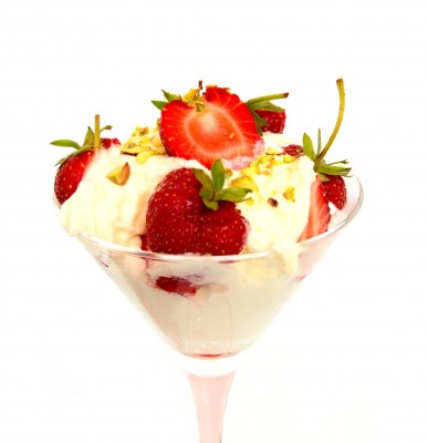 healthy strawberry melange recipe